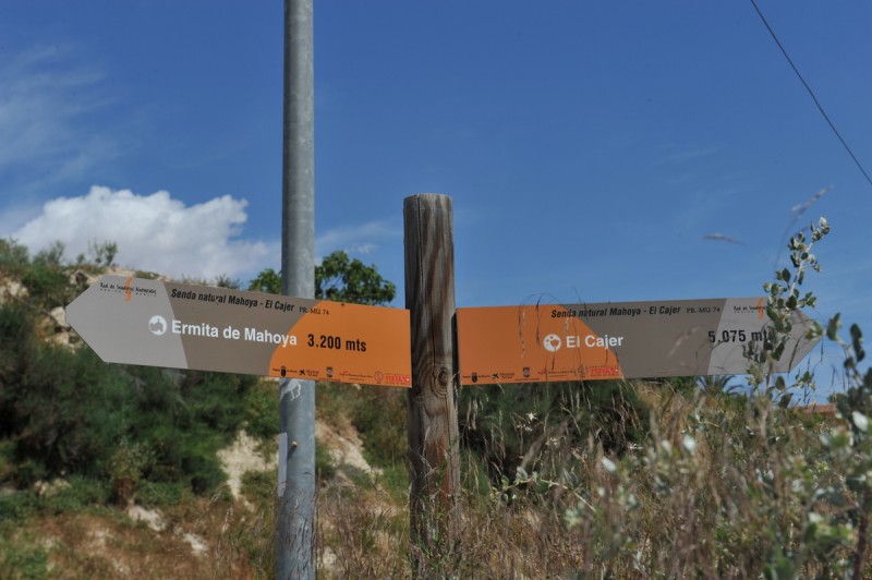 Walking routes in the countryside of Abanilla: the Rio Chicamo, the badlands and the mountains