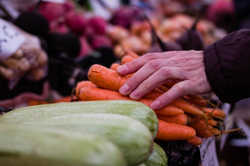 Weekly Thursday market in Blanca