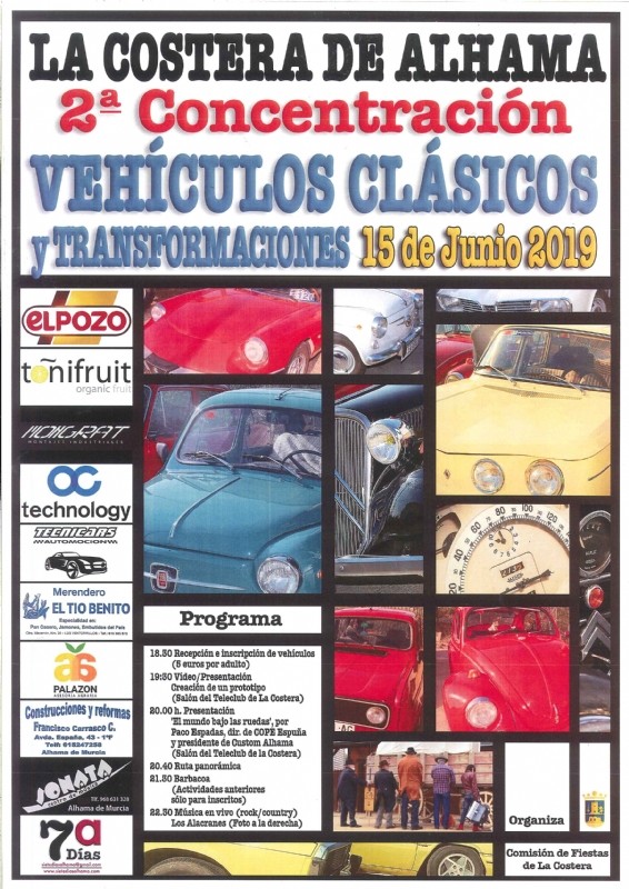 <span style='color:#780948'>ARCHIVED</span> - 10th to 16th June What's on in Alhama de Murcia