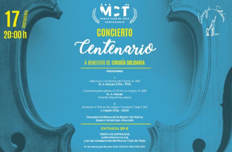 17th September 2019 OSRM and pianist Victor Riquelme at the Auditorio Víctor Villegas in Murcia