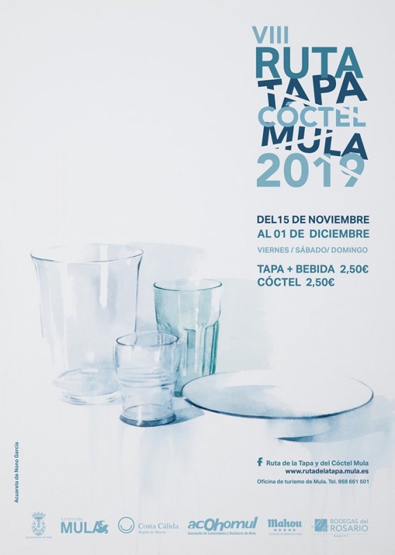 <span style='color:#780948'>ARCHIVED</span> - 15th November to 1st December Mula Tapas Route 2019
