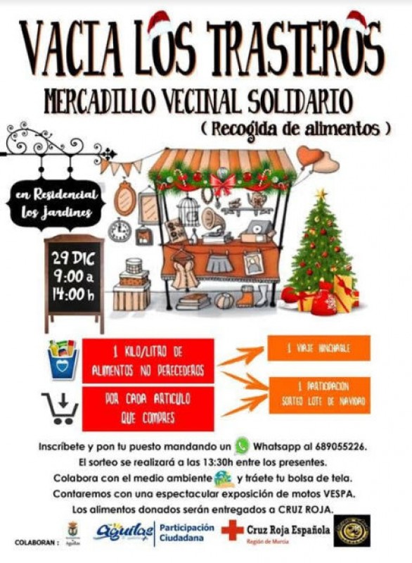 <span style='color:#780948'>ARCHIVED</span> - 29th December, solidarity food collection event in Águilas