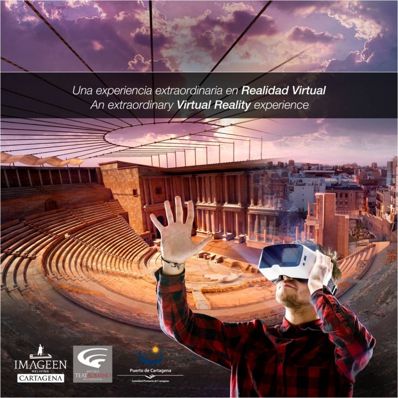 <span style='color:#780948'>ARCHIVED</span> - Saturdays and Sundays in December; Virtual reality tours of the Roman Theatre Museum in Cartagena