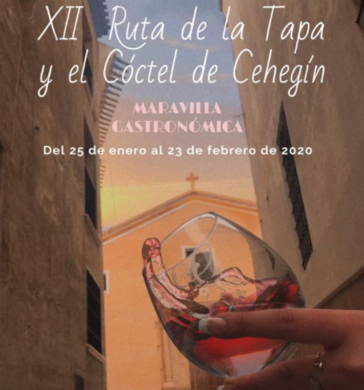 <span style='color:#780948'>ARCHIVED</span> - 25th January to 23rd February Cehegín tapas and cocktail route
