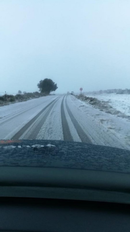 <span style='color:#780948'>ARCHIVED</span> - Images of the snow in Lorca on 20th January