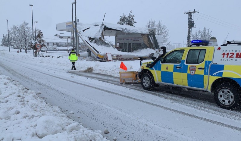 <span style='color:#780948'>ARCHIVED</span> - Snowploughs clearing up to 50 cm of snow in north-west Murcia
