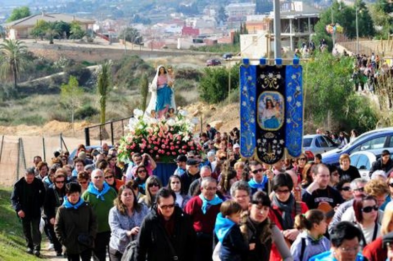 <span style='color:#780948'>ARCHIVED</span> - 1st and 2nd February 2020 The Romería and day of the Candelaria in Alhama de Murcia