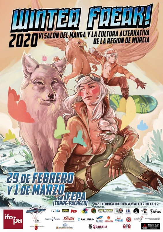 <span style='color:#780948'>ARCHIVED</span> - 29th February to 1st March Winter Freak Japanese pop culture fair at the IFEPA in Torre Pacheco