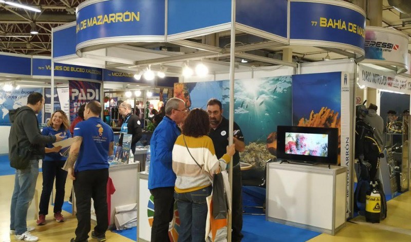 <span style='color:#780948'>ARCHIVED</span> - Mazarrón promotes dive tourism at major event in Catalunya