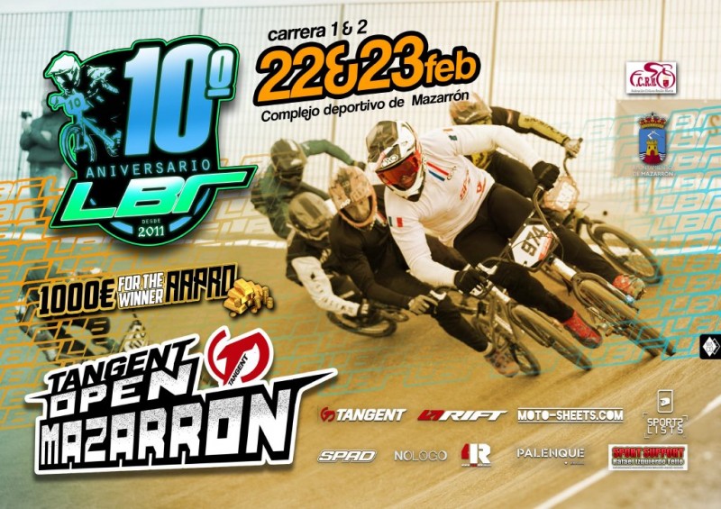 <span style='color:#780948'>ARCHIVED</span> - 22nd and 23rd February, top BMX bike action in Mazarron