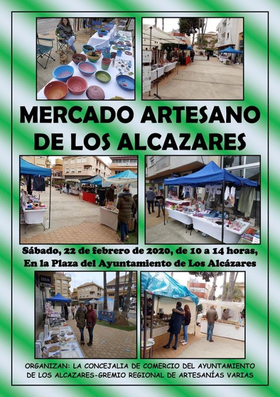 <span style='color:#780948'>ARCHIVED</span> - 22nd February Artisan Maket in Los Alcázares