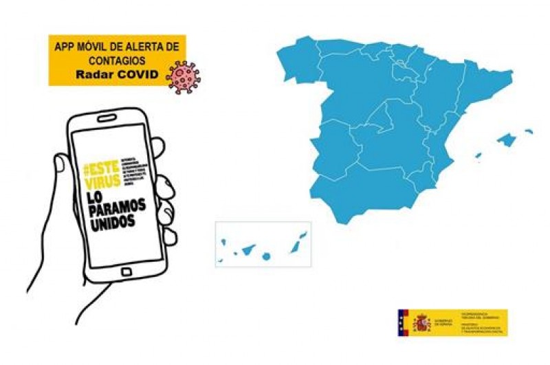 <span style='color:#780948'>ARCHIVED</span> - Spanish Covid Radar tracker app can launch nationally in September following successful trials