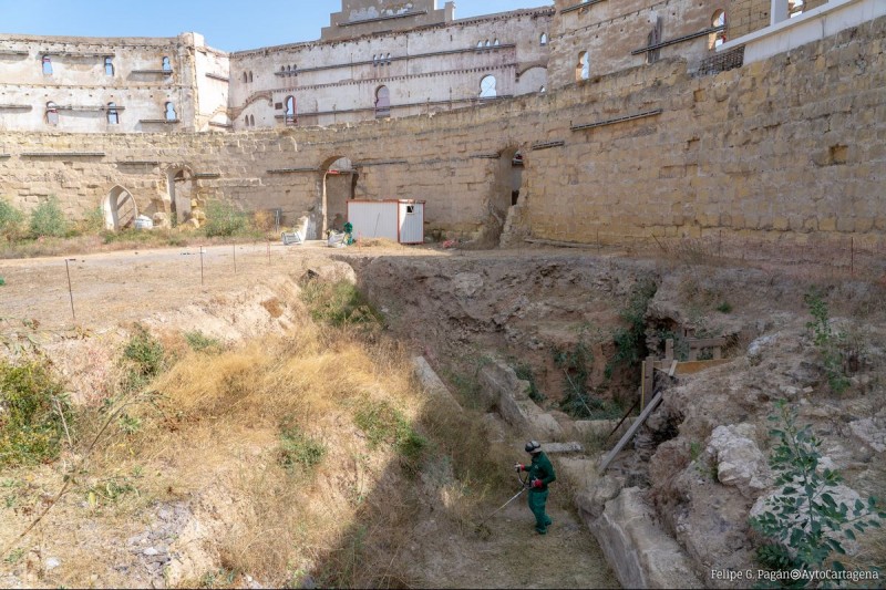 <span style='color:#780948'>ARCHIVED</span> - Work to resume on excavations of Roman Ampitheatre in Cartagena