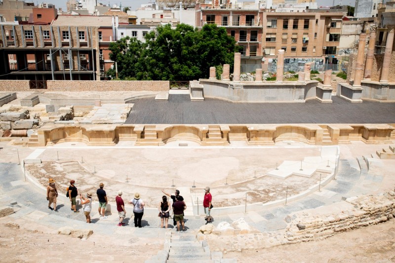 <span style='color:#780948'>ARCHIVED</span> - Agreement to excavate original entrance portico of the Roman Theatre in Cartagena