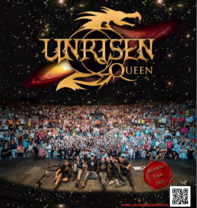 <span style='color:#780948'>ARCHIVED</span> - October 8 Unrisen Queen tribute act in Alhama de Murcia