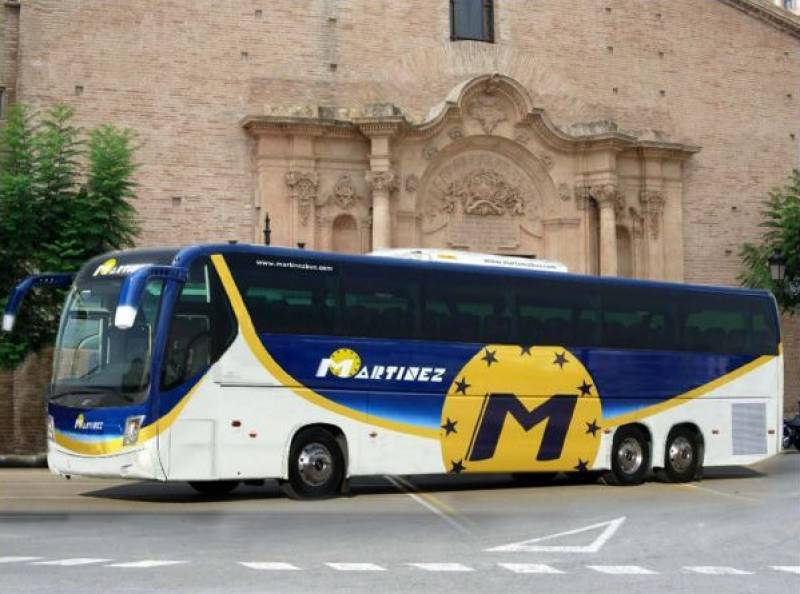 New bus and coach timetables for Mazarron and nearby localities autumn 2022