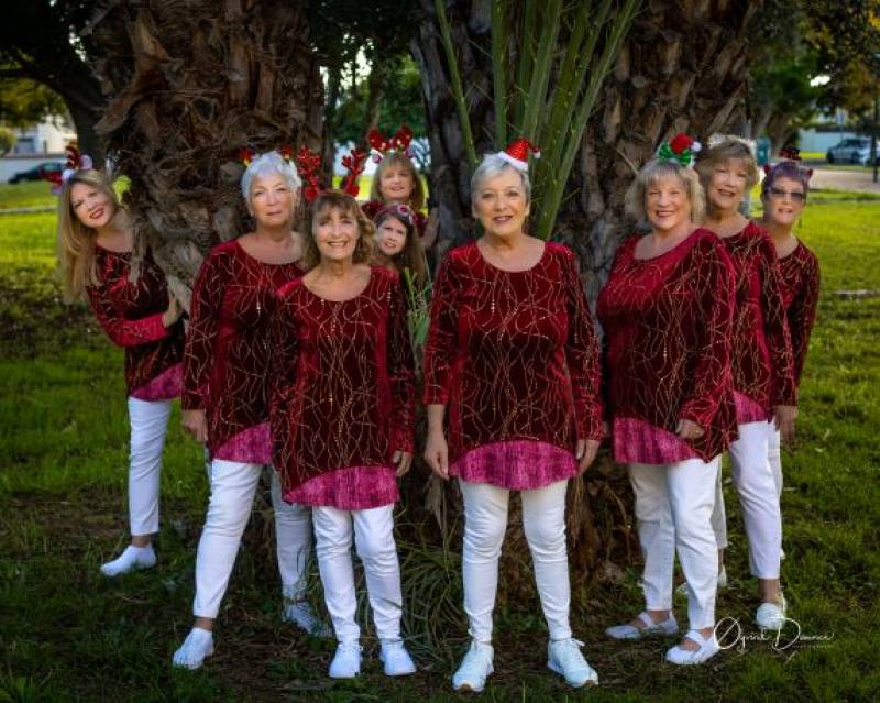 <span style='color:#780948'>ARCHIVED</span> - Spangles Ladies Harmony Chorus Christmas events 2022 in the Region of Murcia and Alicante province