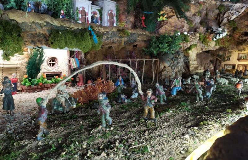 Ruta de los Belenes nativity scenes on display in Aguilas this Christmas