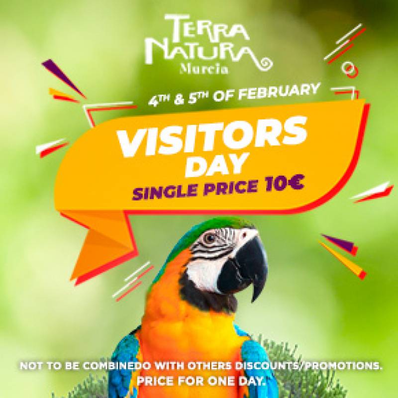 <span style='color:#780948'>ARCHIVED</span> - February 4 and 5 Terra Natura Murcia Visitors Day deal