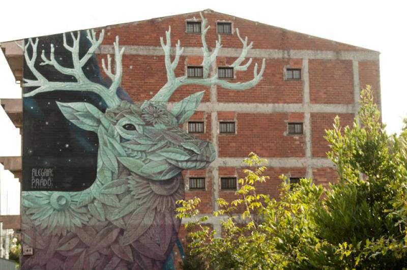 Alternative urban art route in Spain: Discover 7 amazing murals from artists Alegria del Prado