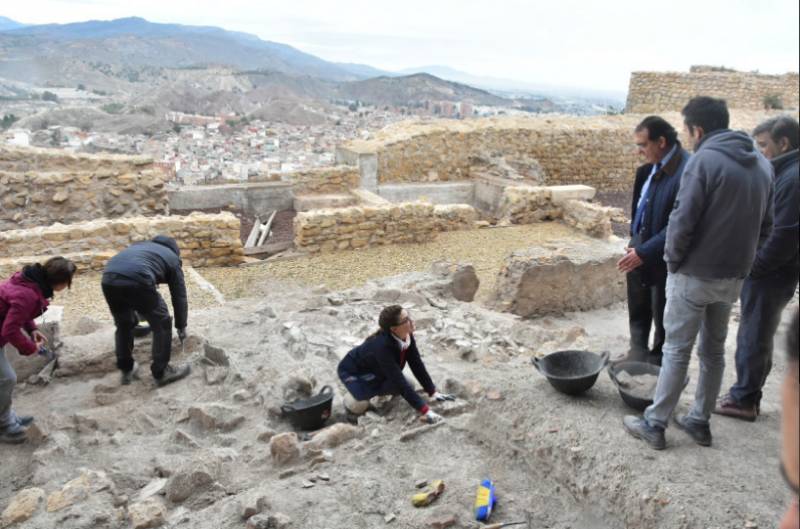 New archaeological excavation of the Jewish quarter of Lorca Castle scheduled for the new year