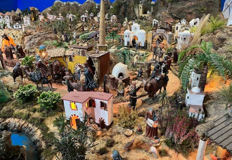 Aguilas Town Hall presents the municipal nativity scene for the 2023-24 festive season