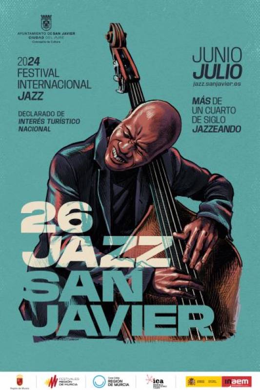 Three huge musical names confirmed for San Javier International Jazz Festival 2024