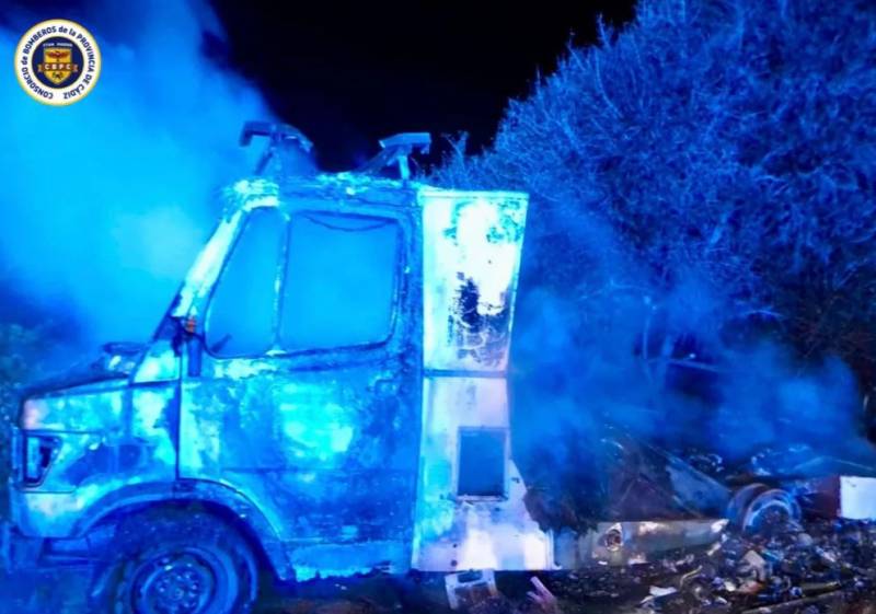 Burnt body found after motorhome fire in Cádiz