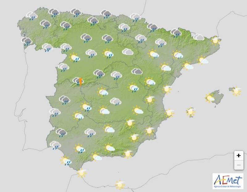 Storm Garoé brings torrential rain: Spain weather forecast Jan 20-23