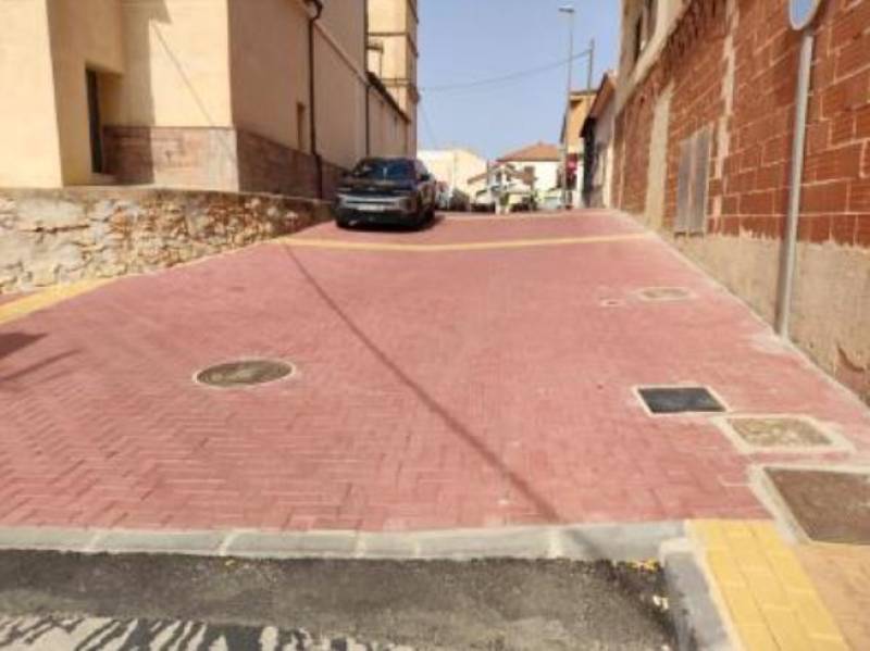 Central Sucina gets a makeover with new cobbled pedestrian spaces