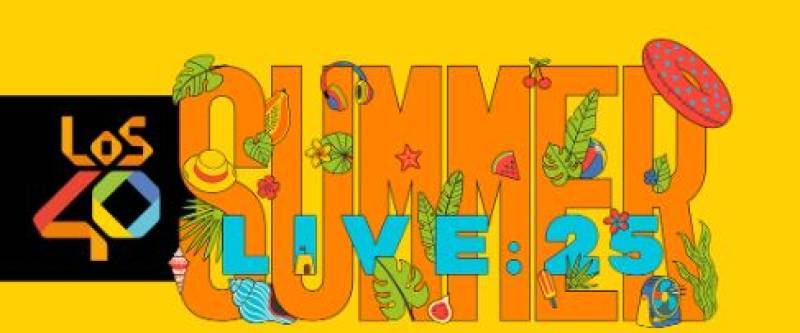 July 18 Free Los 40 Summer Live 2025 concert in La Manga