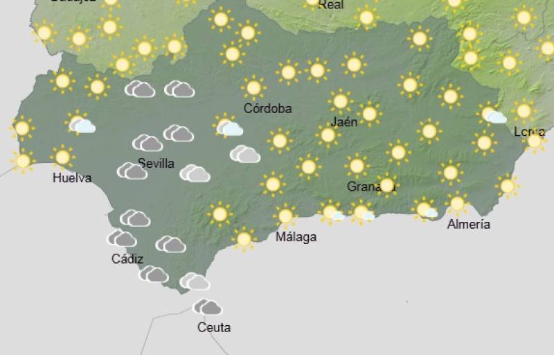 Andalucía weekend weather forecast July 10-13: Sunshine, cooler inland and a touch of cloud in the east