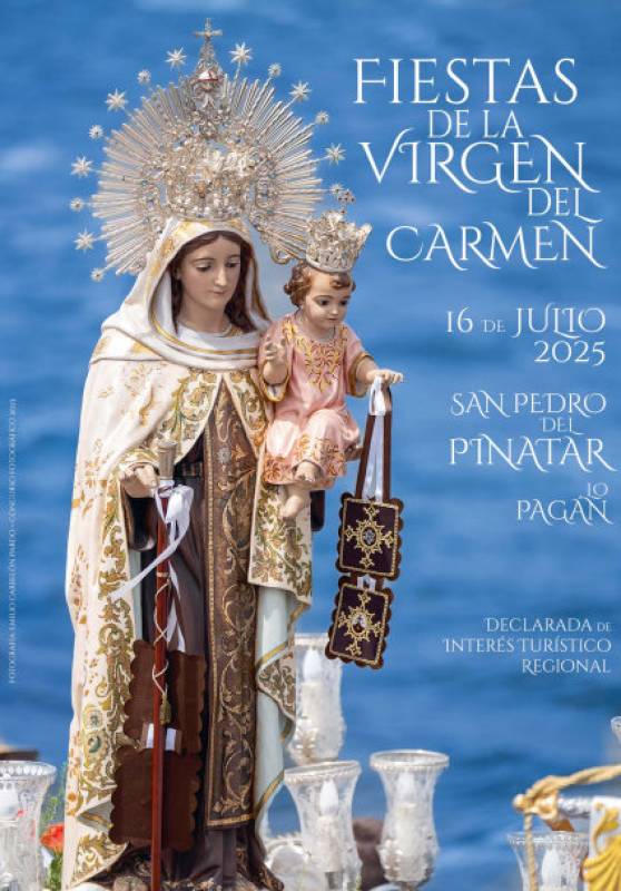 July 14 to 16 The main events of the Fiestas de la Virgen del Carmen in San Pedro del Pinatar and Lo Pagán