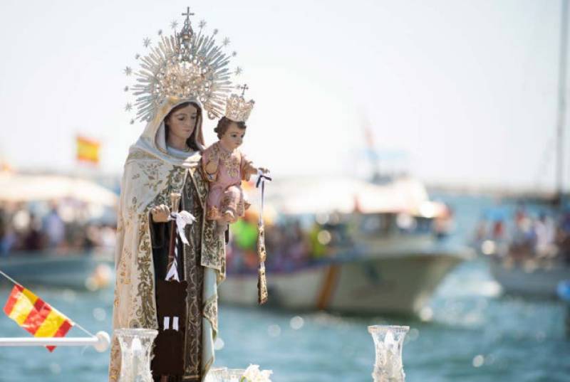 July 14 to 16 The main events of the Fiestas de la Virgen del Carmen in San Pedro del Pinatar and Lo Pagán