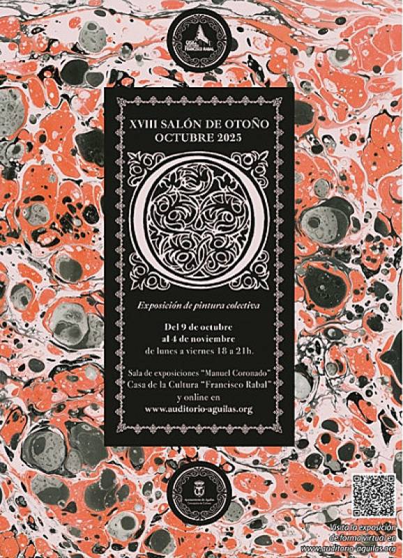October 9 to November 4 Annual Autumn Salon art exhibition in Águilas