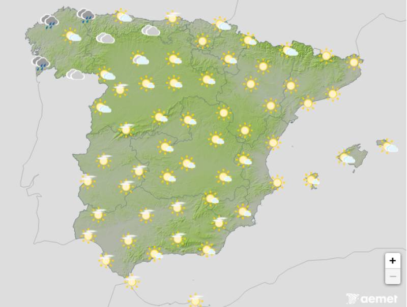 Cold snap descends on Spain: Weather forecast November 6-9