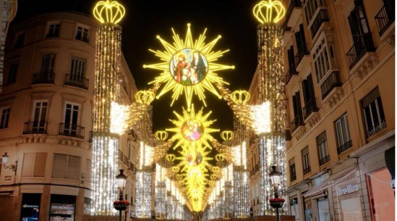 Malaga counts down to the big Christmas light switch-on