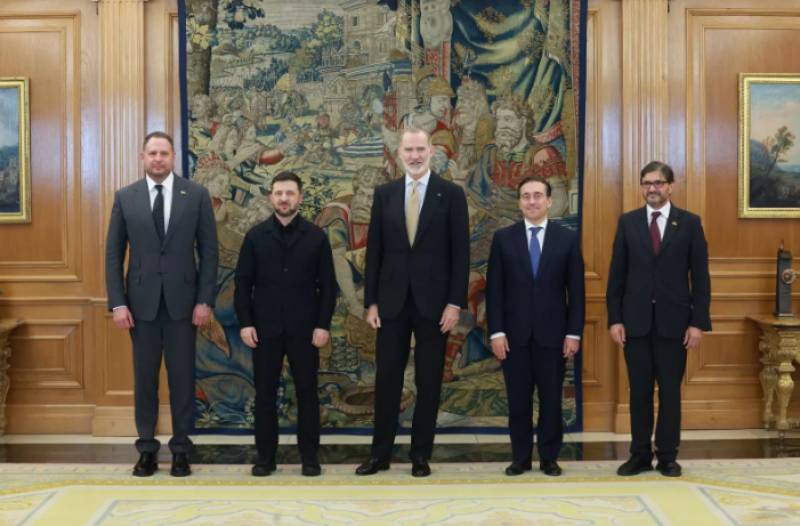 Spain throws support behind Ukraine during Zelenskiy's visit