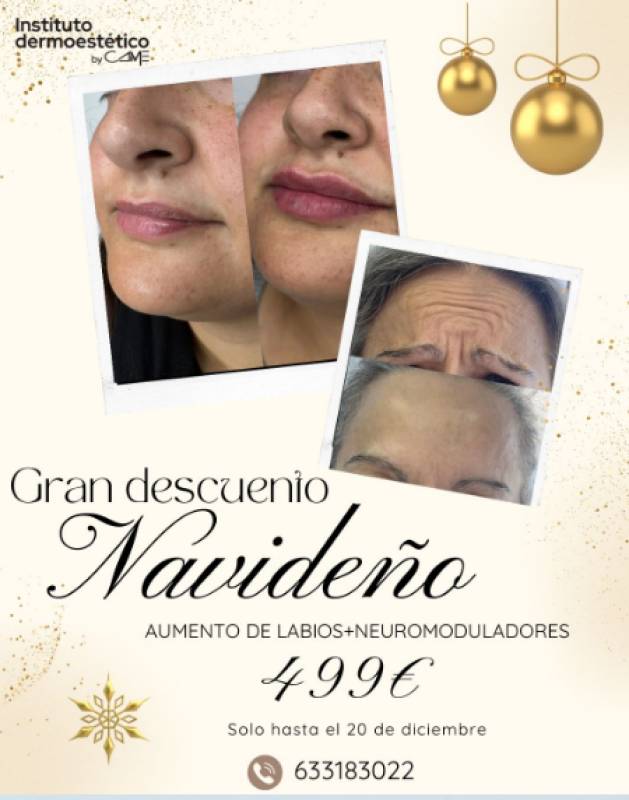 Celebrate Christmas with exclusive offers at Instituto Dermoestético by CAME