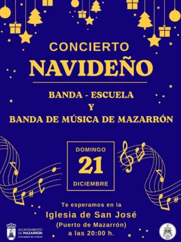 December 21 Christmas concert in Puerto de Mazarrón