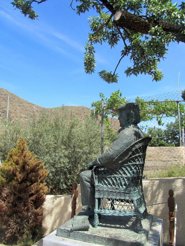Cuesta de Gos in Águilas, birthplace of actor Paco Rabal