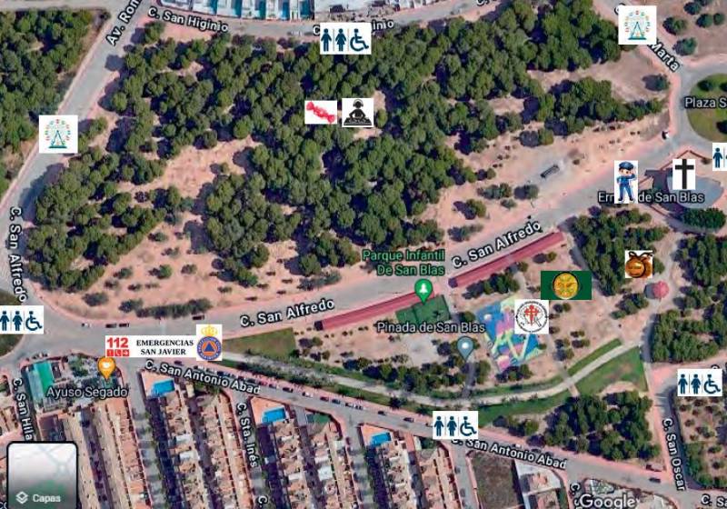 January 25 and February 3 the Fiestas  of San Blas in Santiago de la Ribera