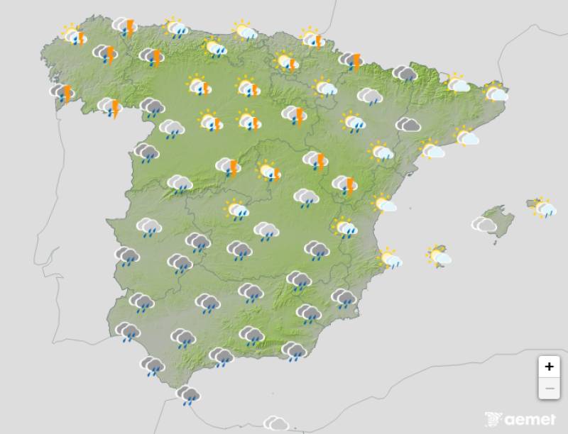 A washout week across Spain: Weather forecast February 2-5