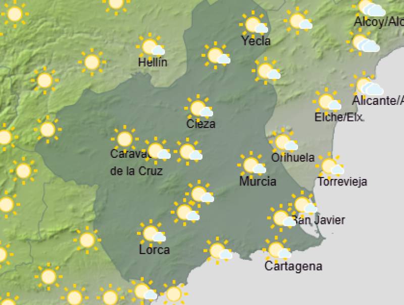 Warming Up After a Chilly Start: Murcia Weekly Weather Forecast March 31-April 2