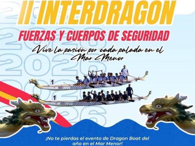 April 26 Military and security forces dragon boat racing in Santiago de la Ribera