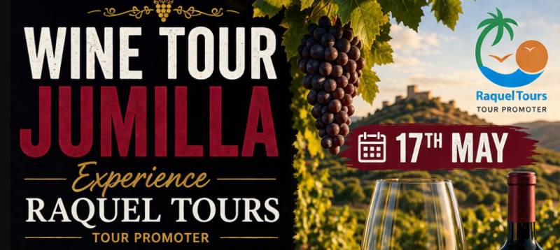 May 17 Explore Jumilla's famous wine country with a Raquel Tours guided experience