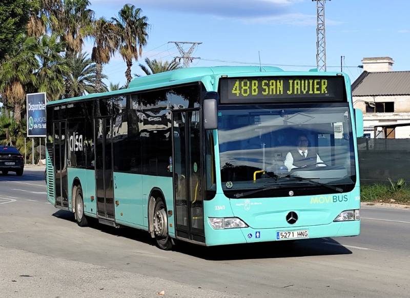 San Javier launches its first ever local bus service with beach routes