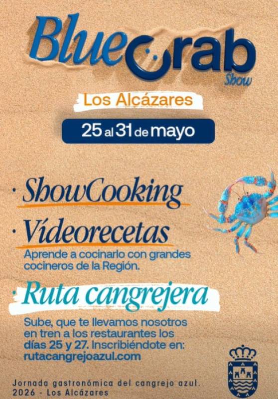 May 25 to 31 Blue Crab festival in Los Alcázares