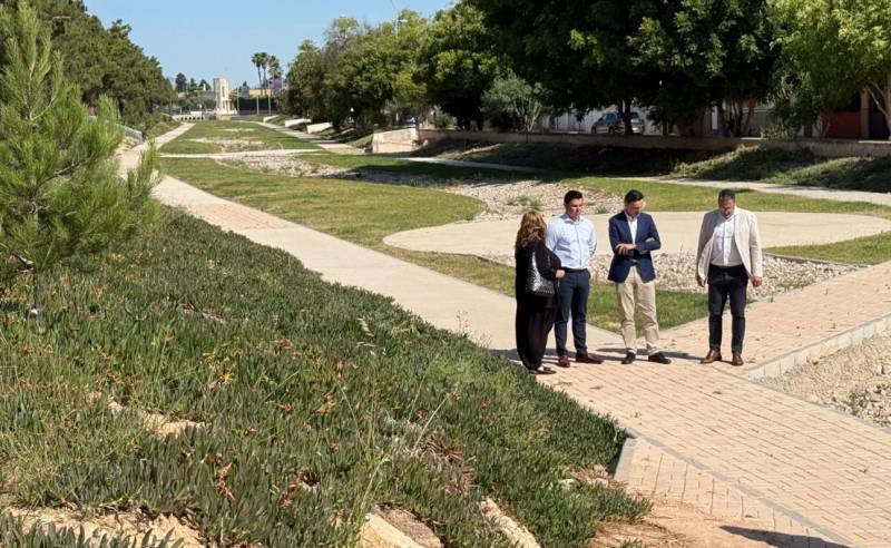 San Javier unveils new green area designed to help prevent flooding